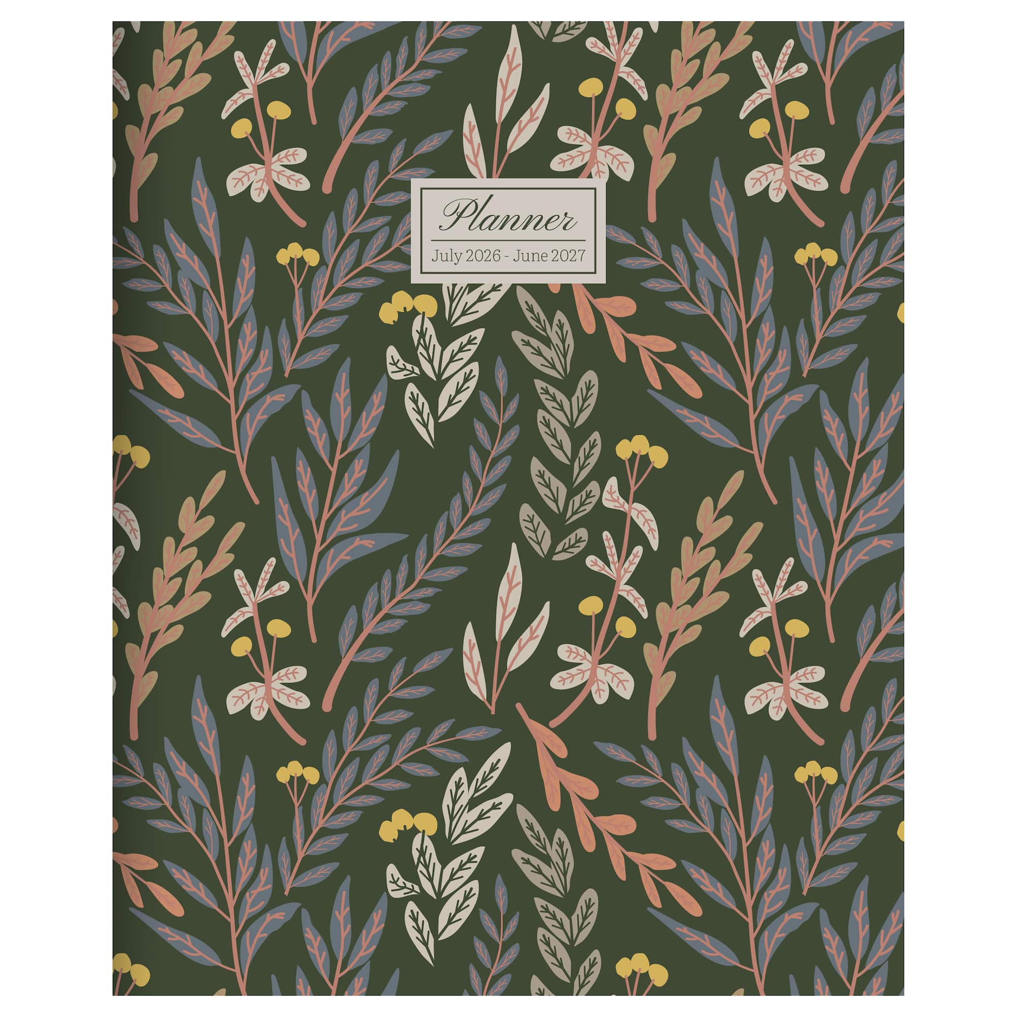 TF Publishing Medium 2026-27 Trailing Blooms Monthly Planner